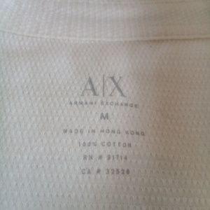 Armani casual shirt white